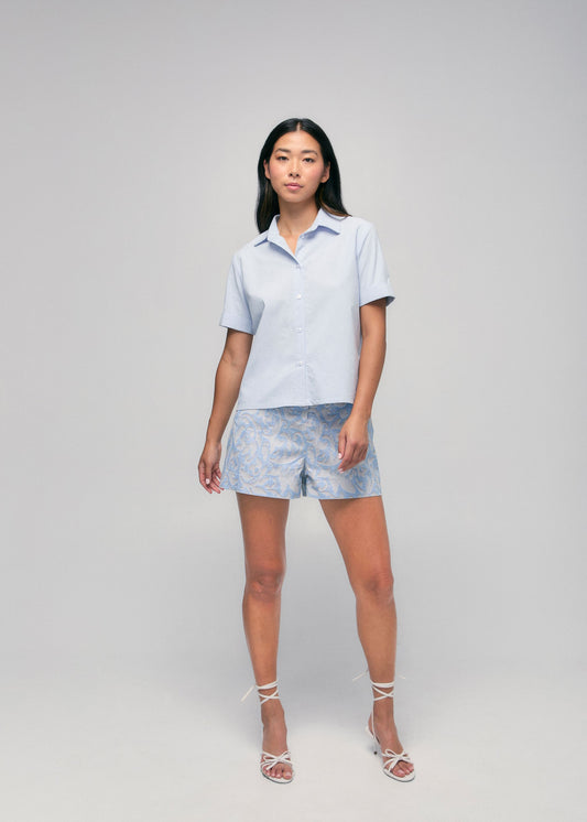 Twill Trouser Short by Hilary MacMillan Shorts Hilary MacMillan