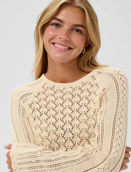 Perlita Pullover by Saint Tropez Knit Tops Saint Tropez