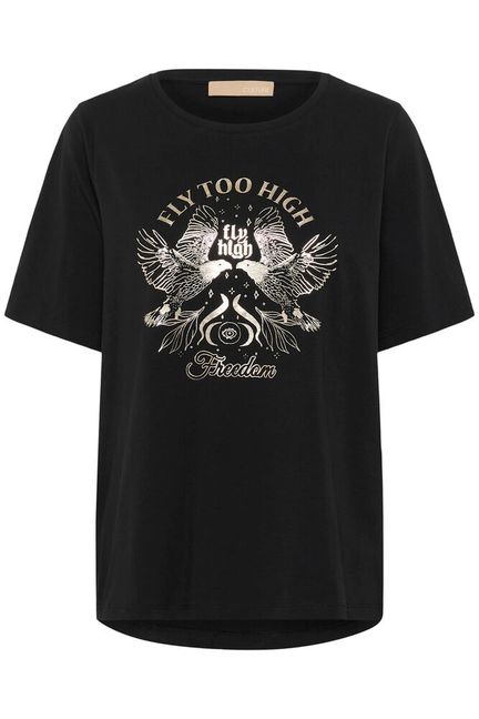 Taya T-Shirt by Culture Tee Shirt Culture Black