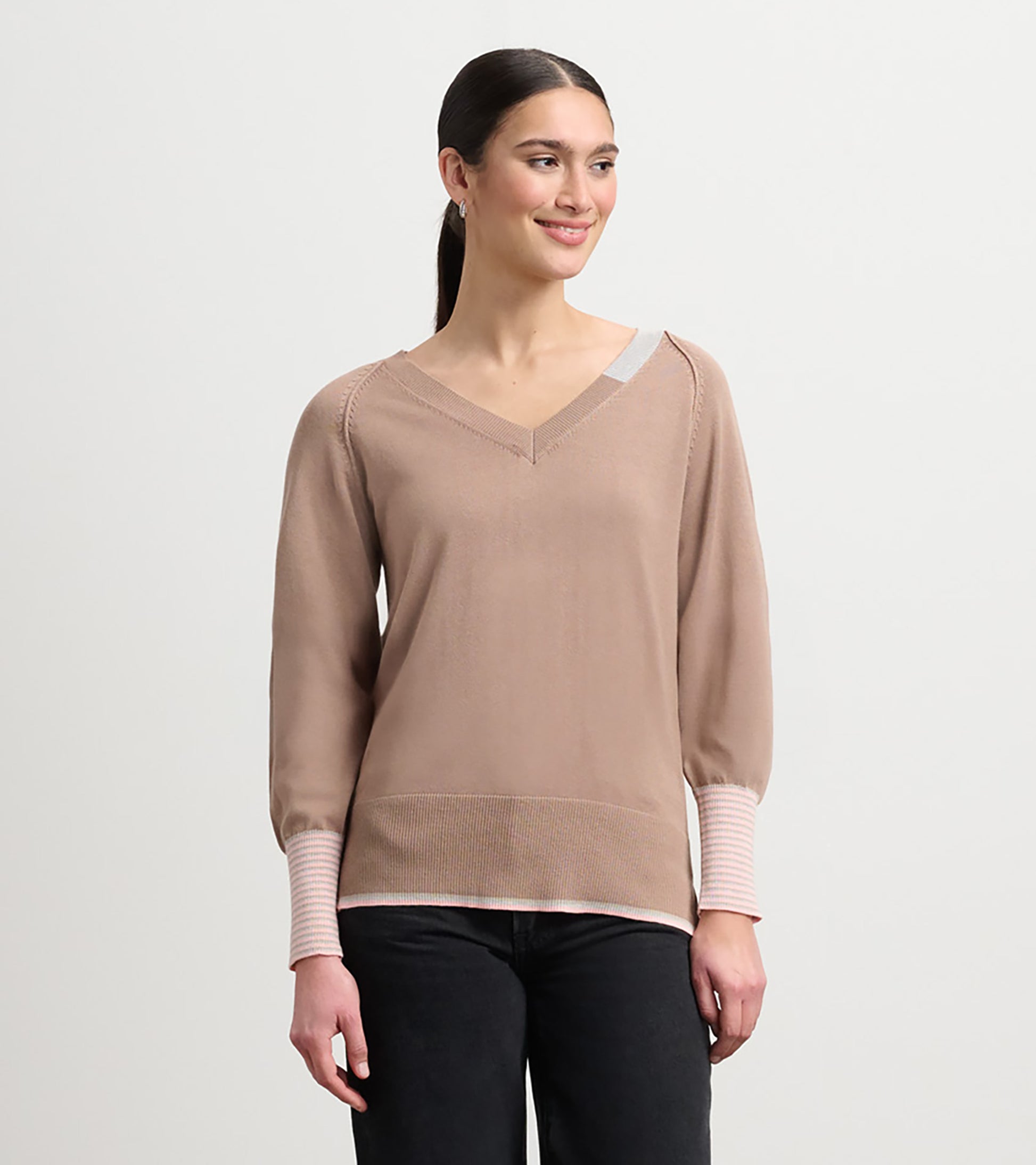 V-neck Knit Sweater by Hatley Sweater Hatley