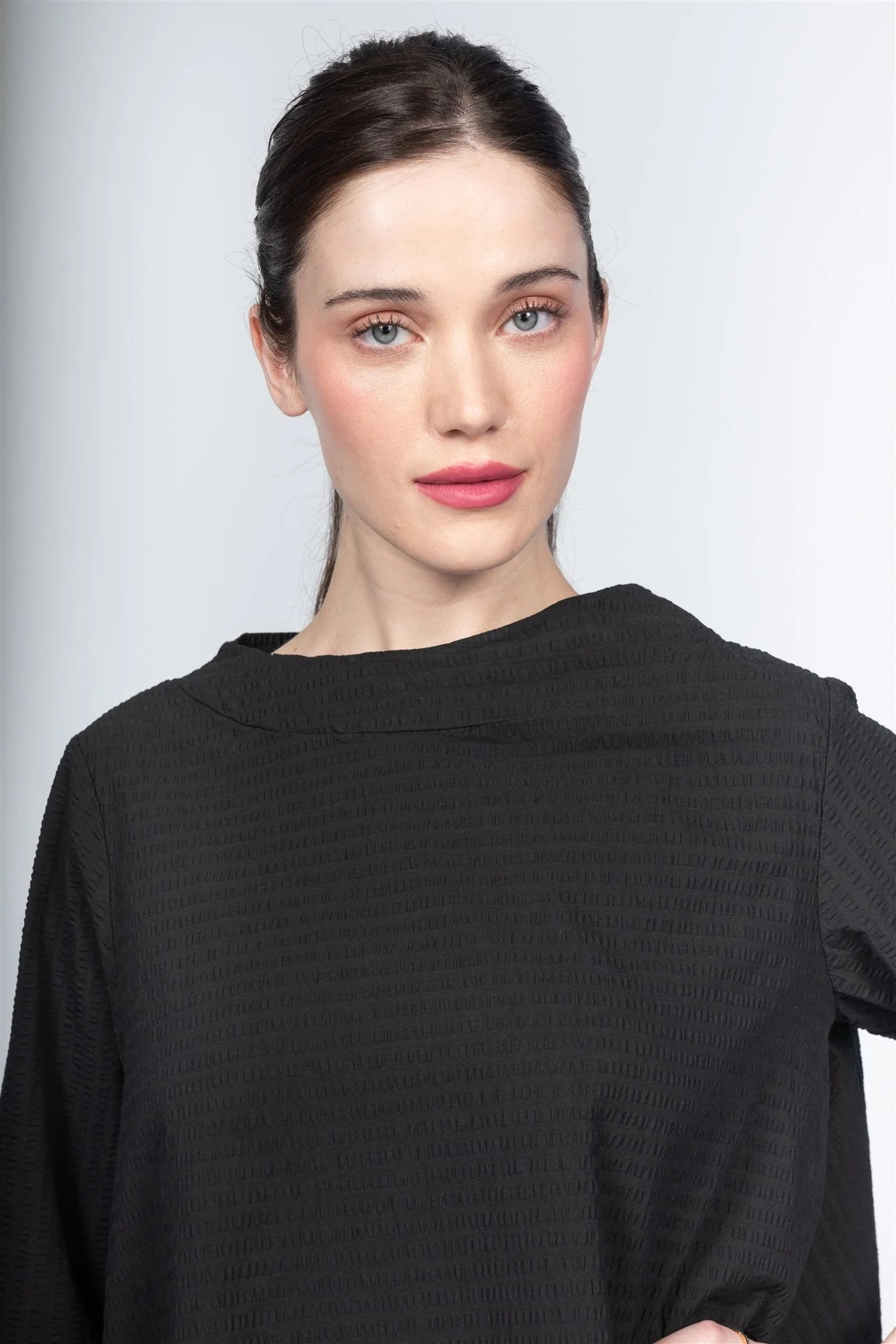 Seersucker Top by Paolo Tricot Apparel Paolo Tricot