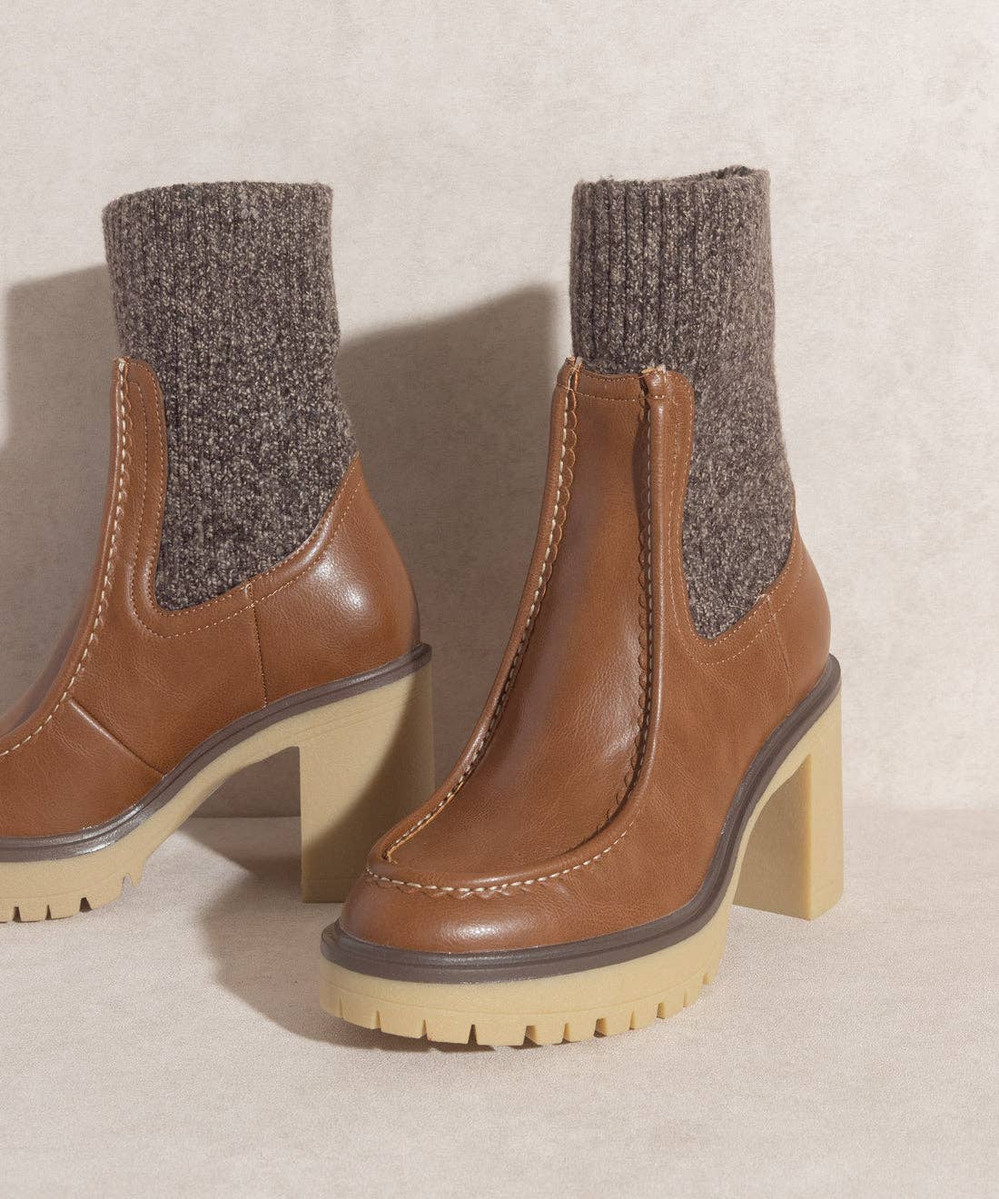 The Melanie Sock Boots by Oasis Society