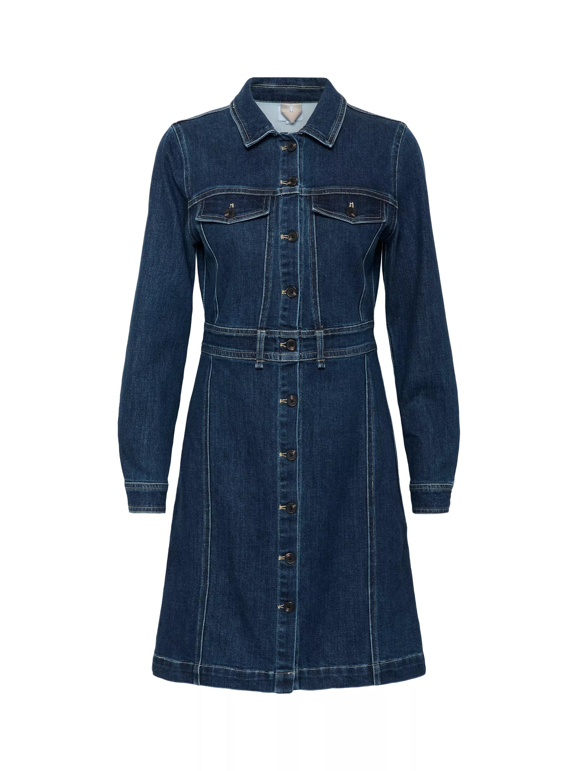 Maude SZ Denim Dress by Saint Tropez Denims Saint Tropez