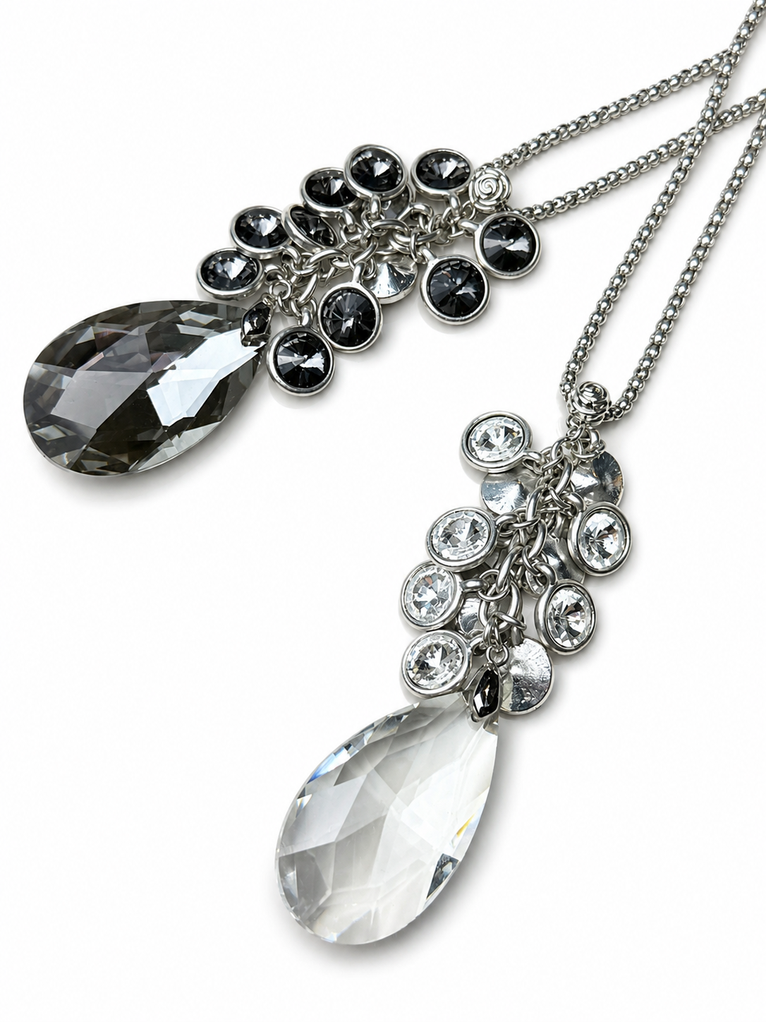 Crystal Drop Necklace Necklace King of Glitz