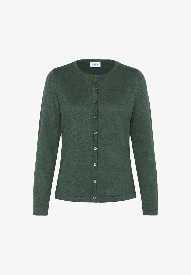 R-Neck Cardigan by Saint Tropez – Maison Khloe R-Neck Cardigan by Saint Tropez – Maison Khloe