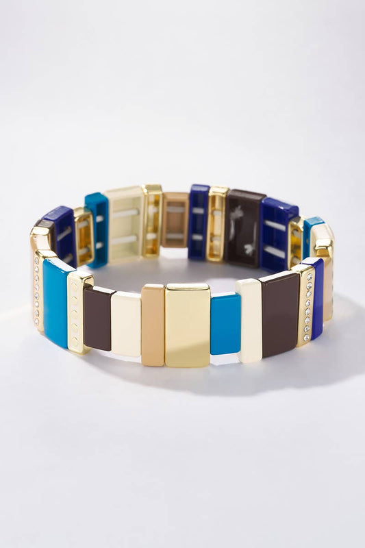 Colorful Bracelet Accessories BYREN | ÉLINE L'ATELIER Blue