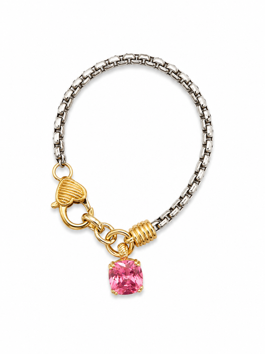 Pink Luxe Link Bracelet Maison Khloe