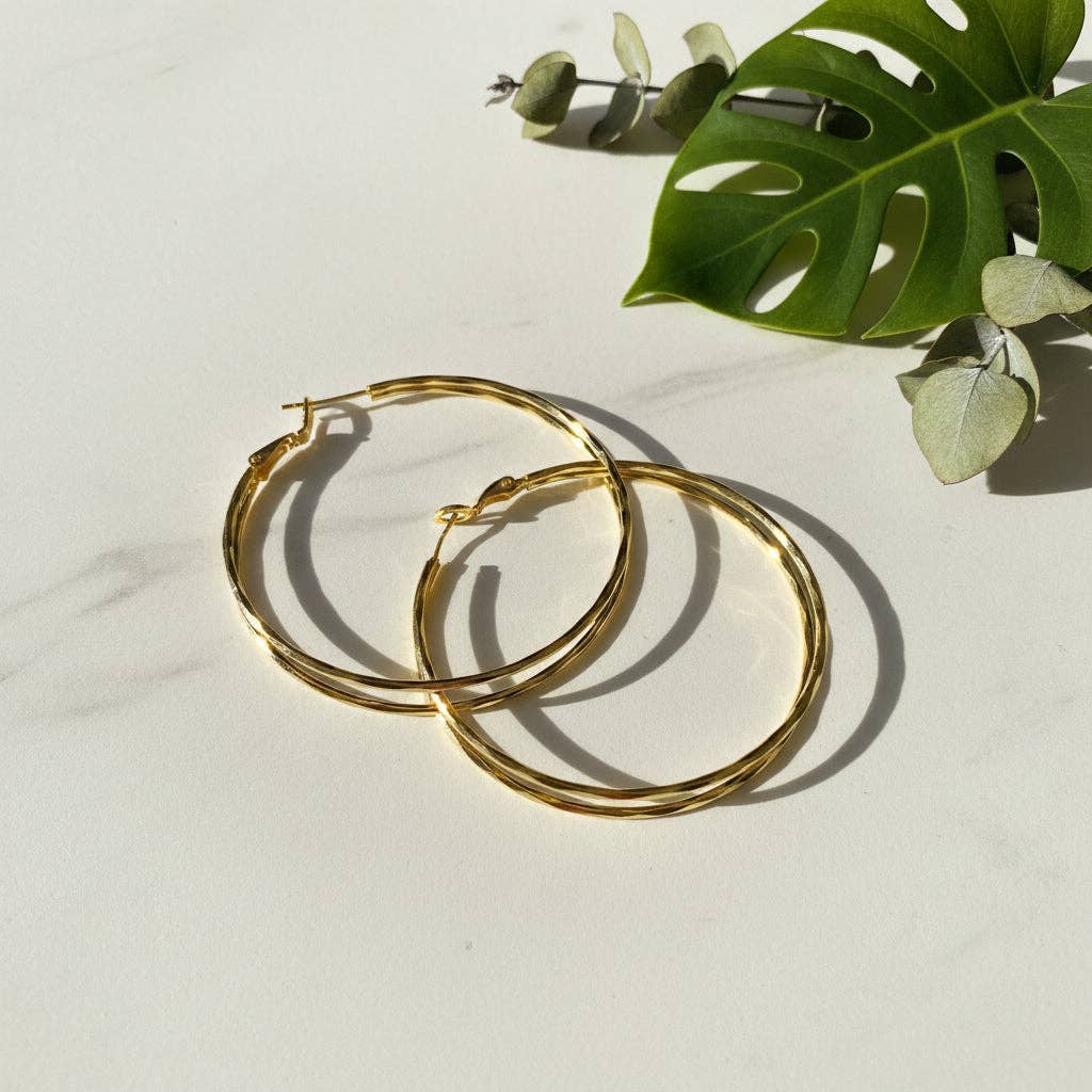 Double Strand Hoop Earring by Suzie Blue Jewelry Suzie Blue Canada