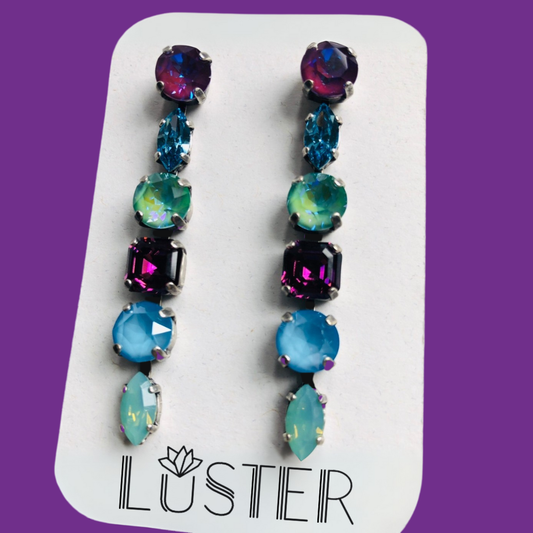 Swarovski Crystal Earrings by Luster Jewelry LUSTER