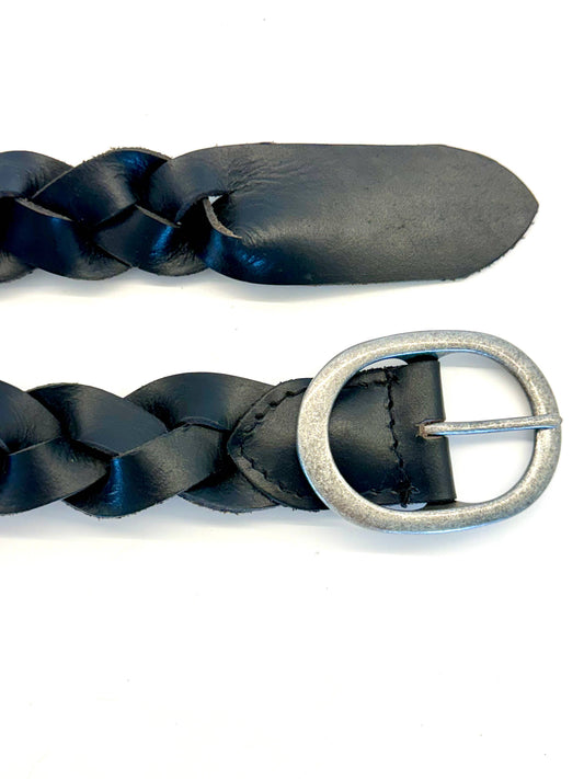 Braided Leather Belt by Ginger Blue