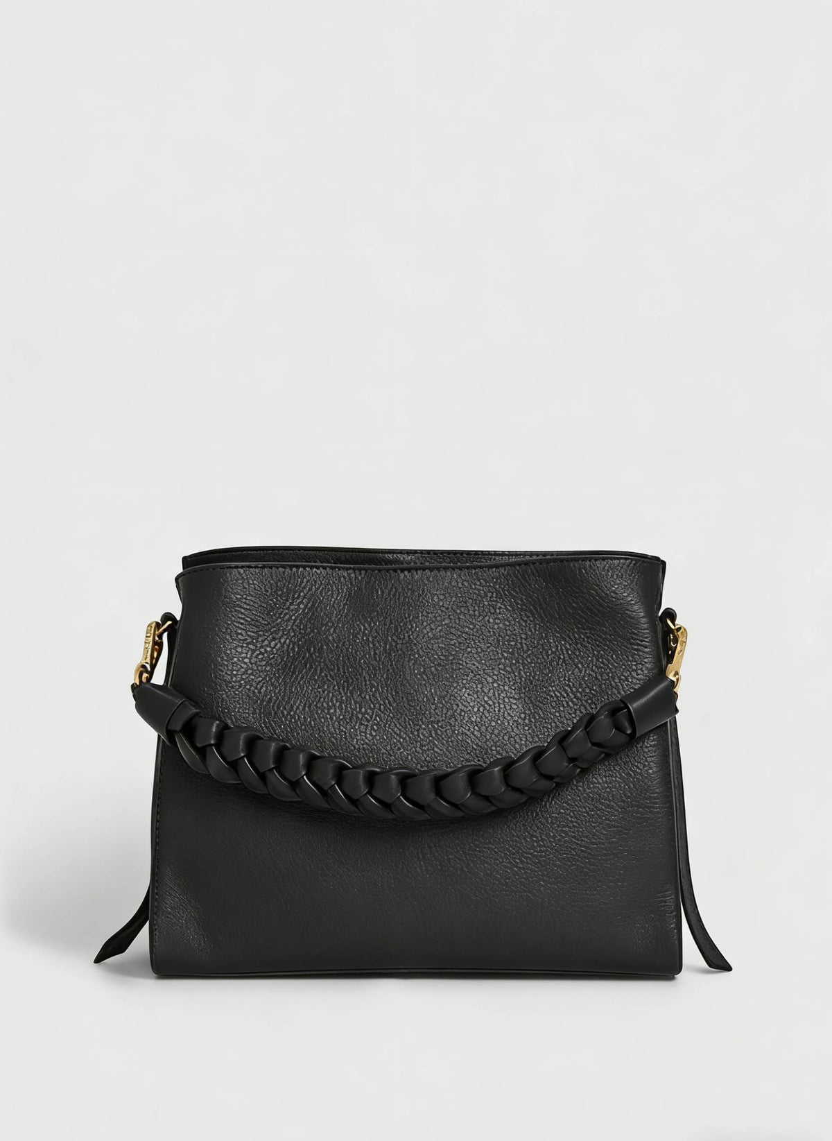 Large Treccia bag in genuine leather Handbag Nanabags