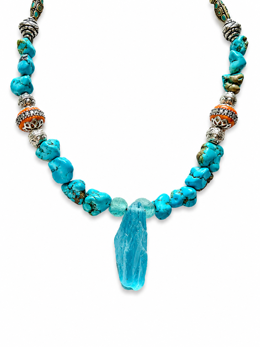 Azure Tide Necklace Rhondi Rocks
