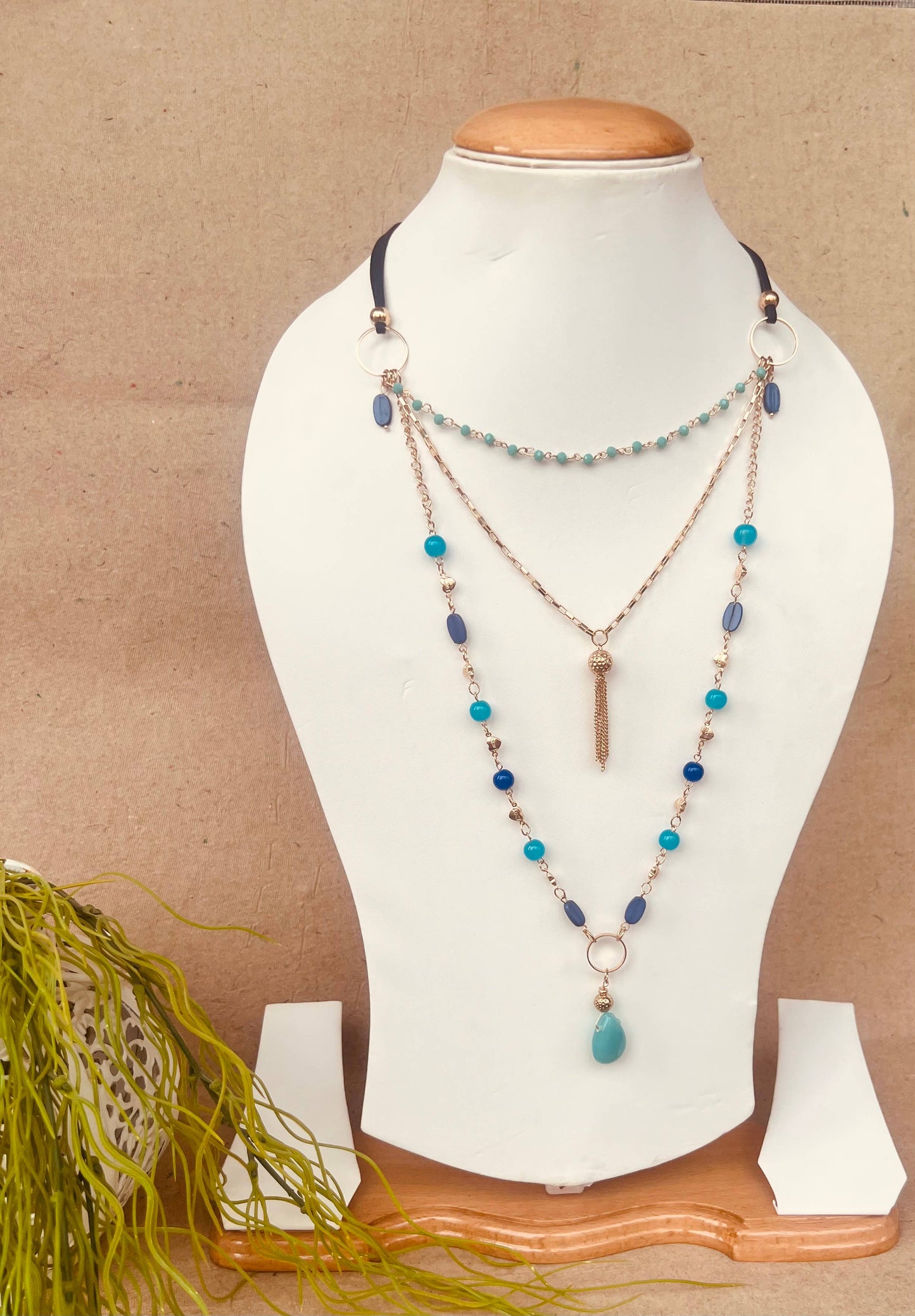 Layer Boho Necklace by Anji