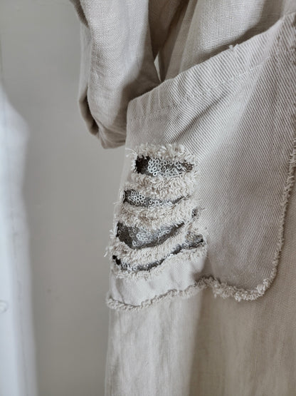 Linen Duster by Paolo Tricot