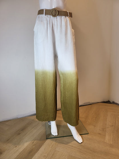 Ombre Linen Pant by Elissia