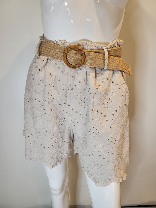 Eyelet Shorts by Elissia