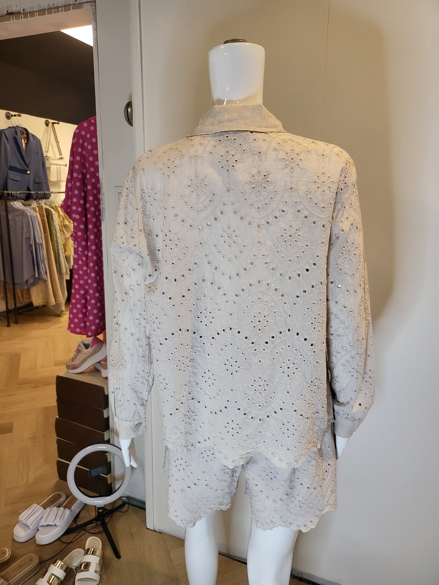 Eyelet Top by Elissia