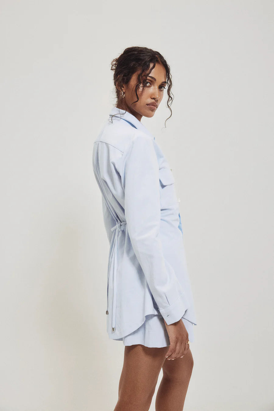 Trouser Shorts with belt Detail by Hilary MacMillan