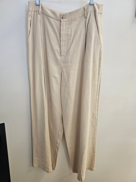 Pleated Trouser by EsQualo Suiting Trouser EsQualo Light Sand