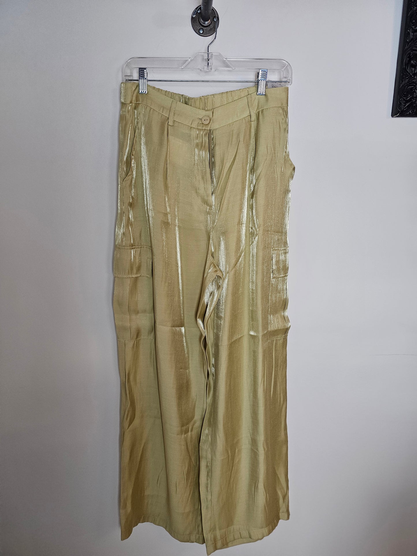 Silky Cargo Trouser by EsQualo Trouser EsQualo Lemon Pie