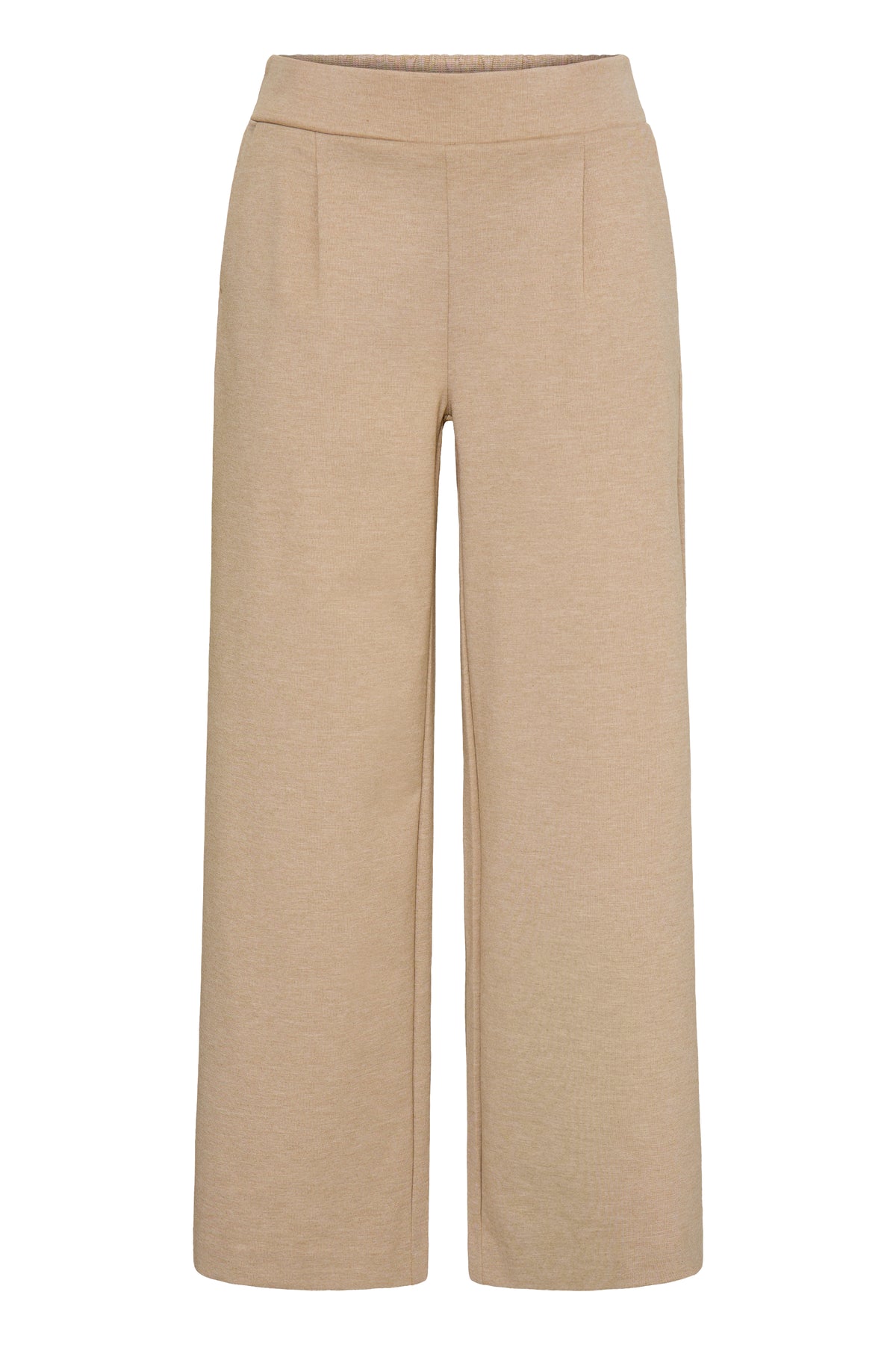 BYrizetta Wide Cropped Pants by B.Young Trousers & Pants b.young Hummus