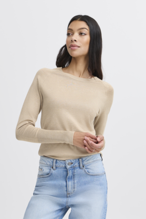 Knit Pullover Cuff Detail by b.young Knits & Sweaters b.young