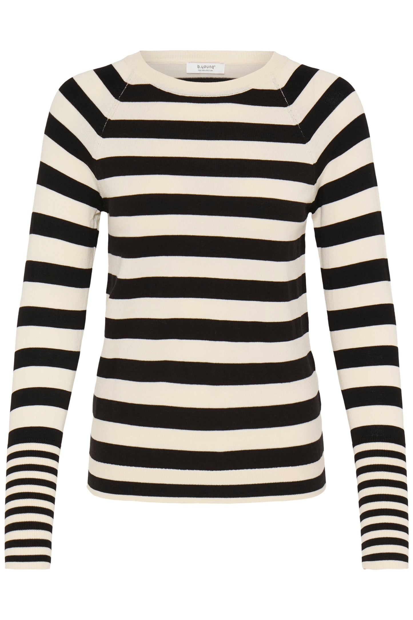 Knit Pullover Cuff Detail by b.young Apparel b.young