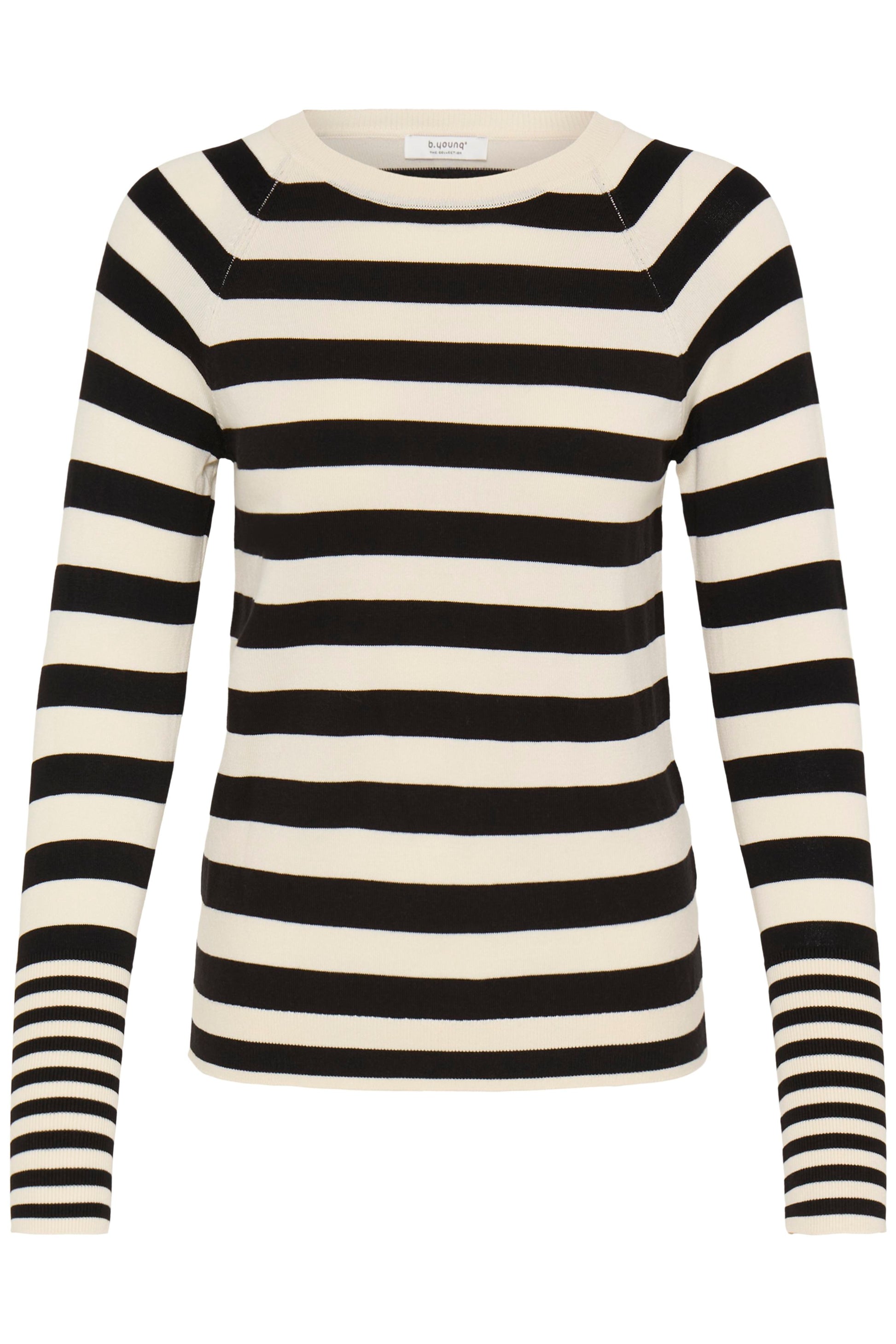 Knit Pullover Cuff Detail by b.young Apparel b.young