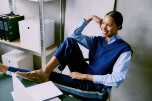 Knitted Trouser by b.young Apparel b.young