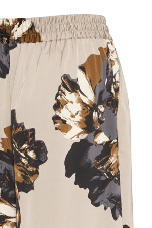Mega Flower Wide Pants by b.young Bottoms b.young Mega Flower