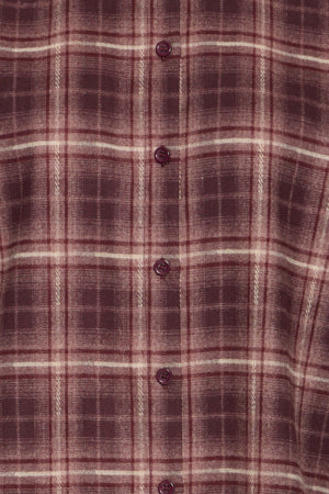 Button Down Brushed Shirt Blouse b.young Port