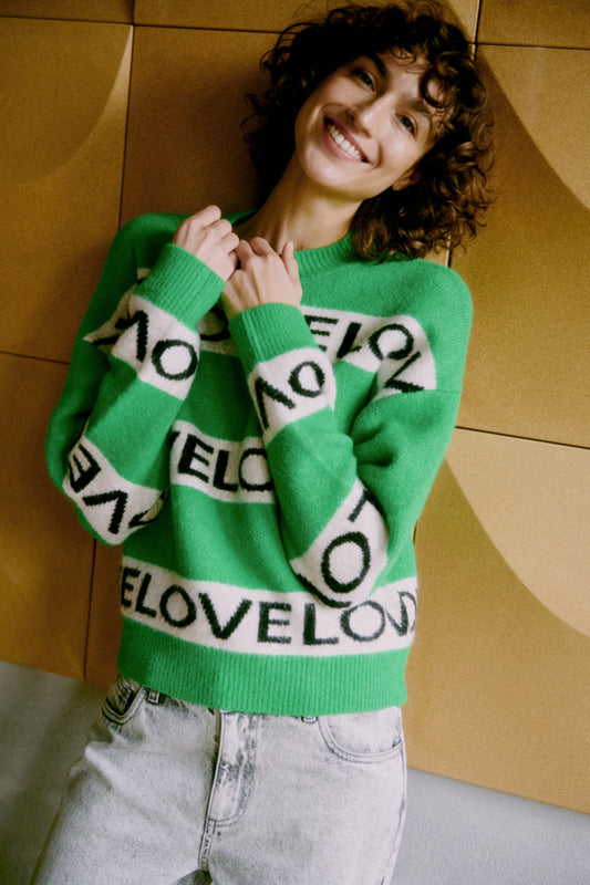 Omea Love Sweater by b.young