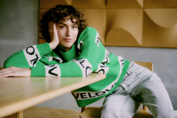 Omea Love Sweater by b.young