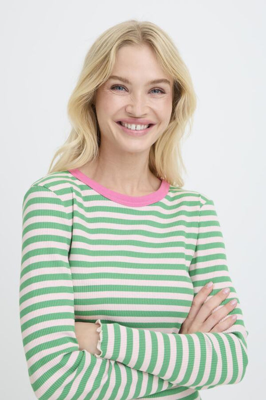 Sinne Rib T-shirt by b.young