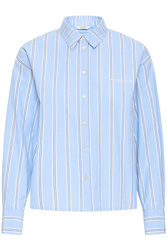 BYIlava Shirt by b.young Tops b.young Blue Stripe