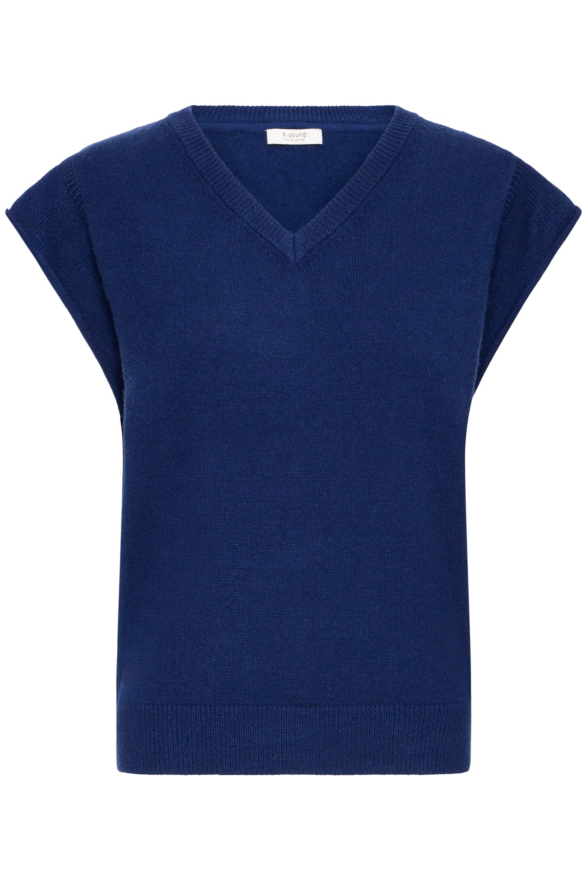 BYManina Vest by b.young Tops b.young Royal Blue