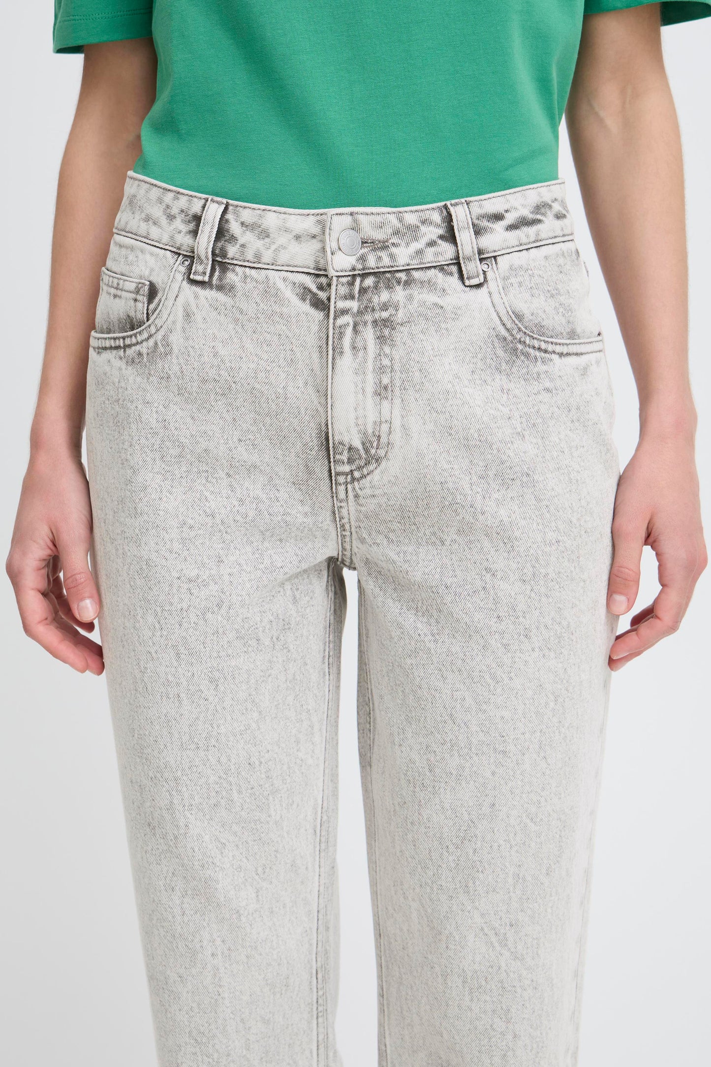 Keffini Jeans Cuffed by b.young Apparel b.young