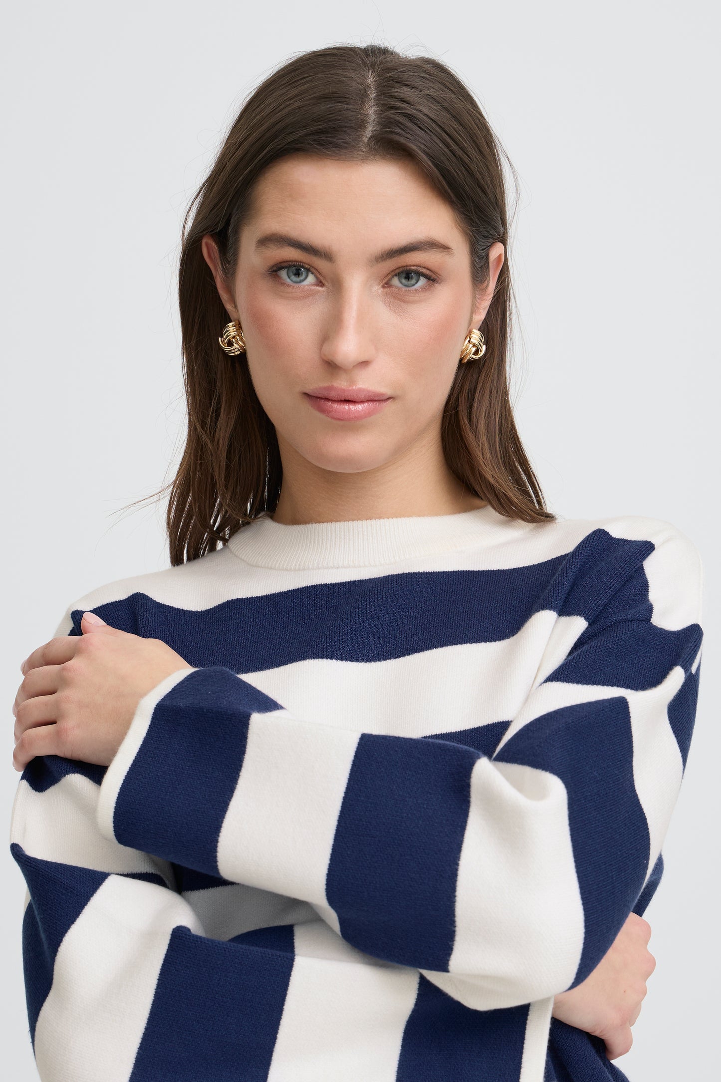 Otari Stripe Sweatshirt by b.young