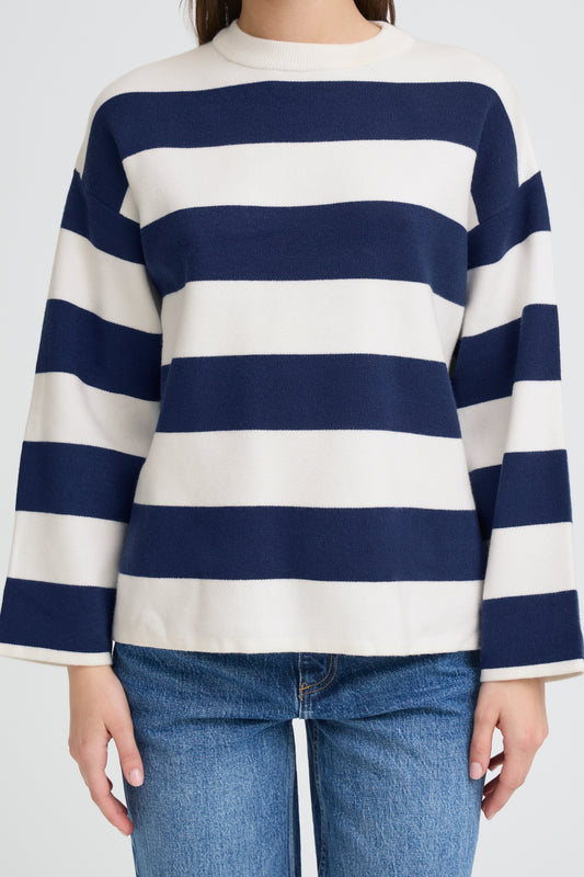 Otari Stripe Sweatshirt by b.young