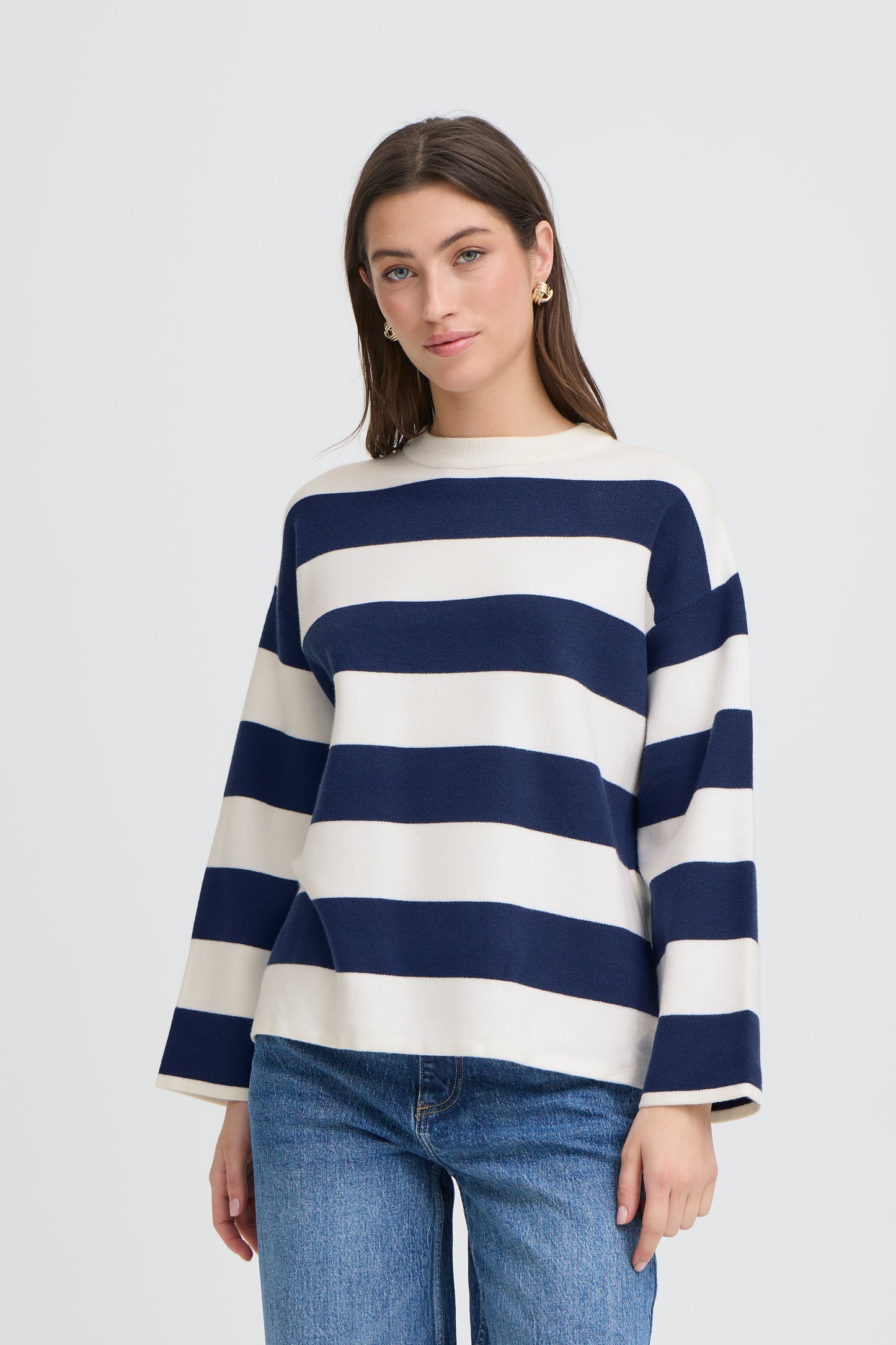 Otari Stripe Sweatshirt by b.young