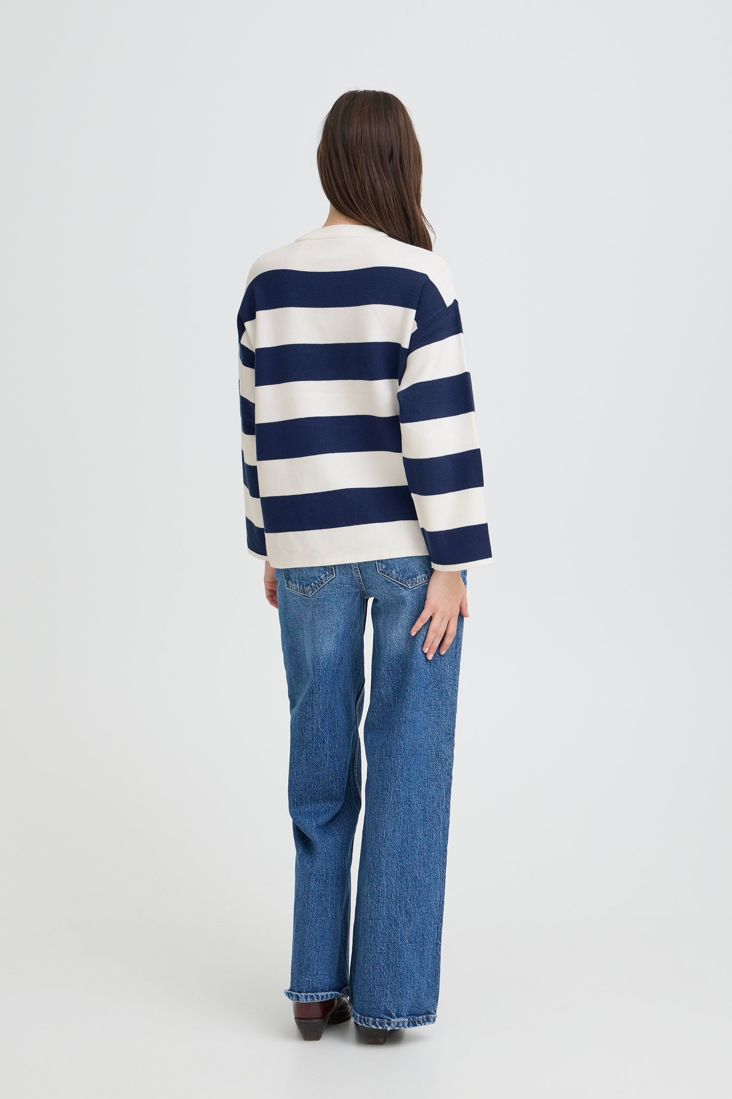 Otari Stripe Sweatshirt by b.young