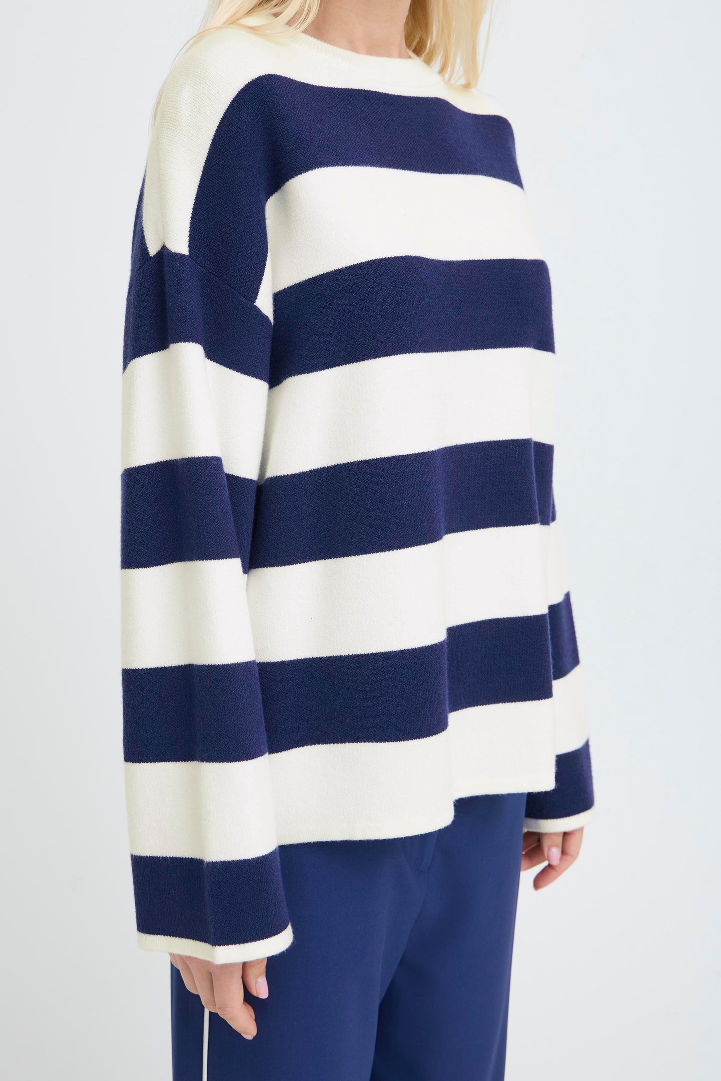 Otari Stripe Sweatshirt by b.young