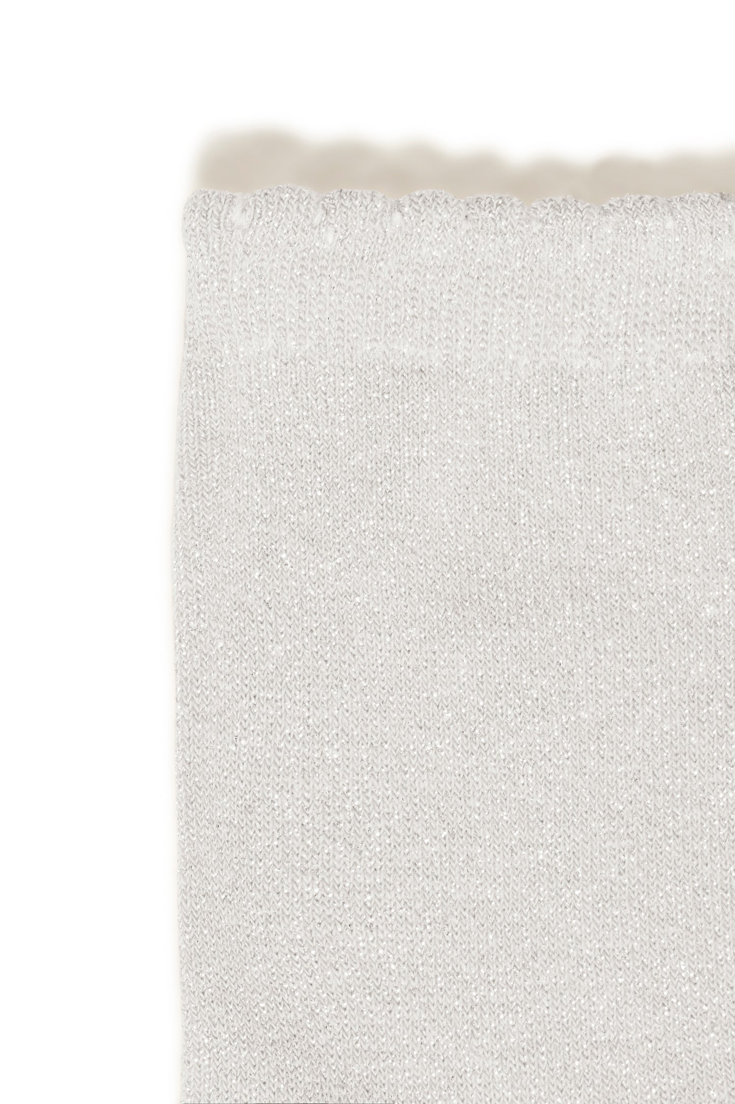 Vilaine Socks by b.young Accessories b.young Metallic Silver One size