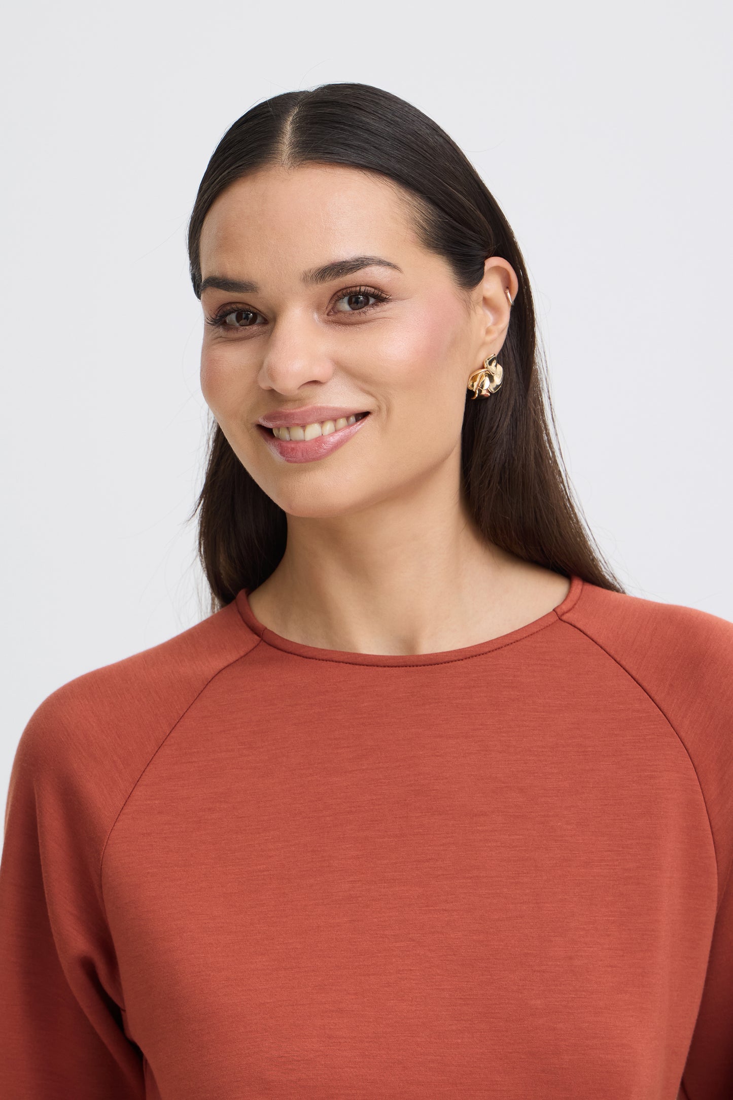 Pusti Modal T-shirt by b.young Tee Shirt b.young Marsala