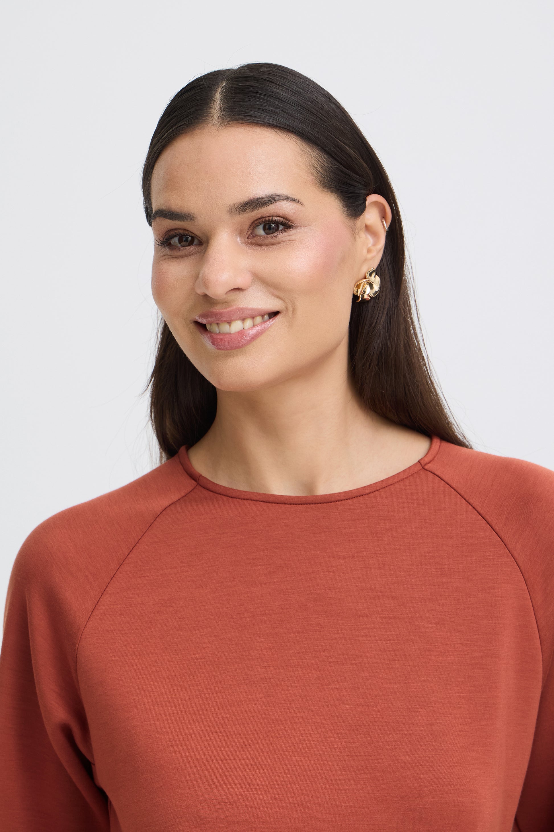 Pusti Modal T-shirt by b.young Tee Shirt b.young Marsala