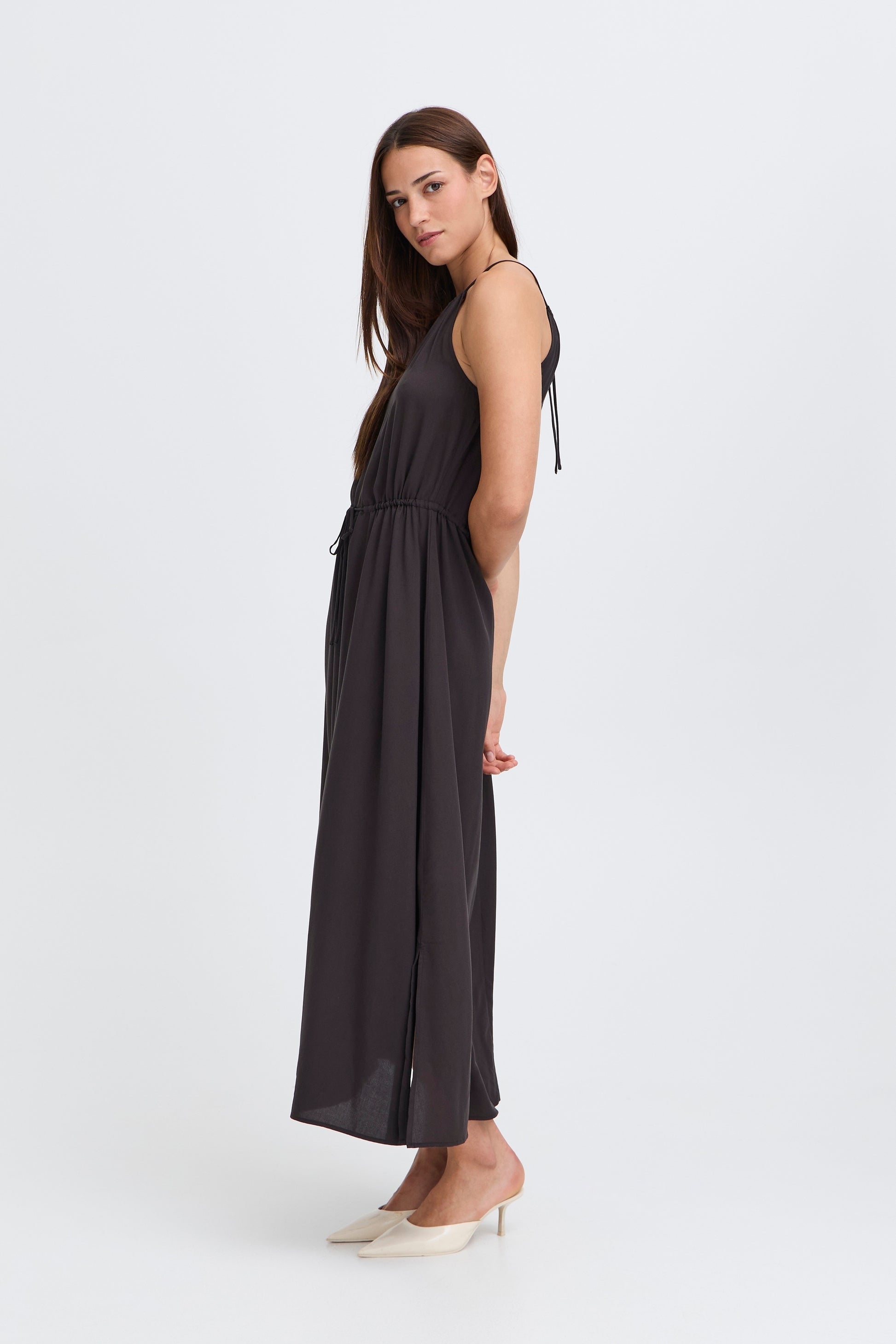 joella midi dress JOELLA EMBELLISHED MIDI DRESS in MULTI