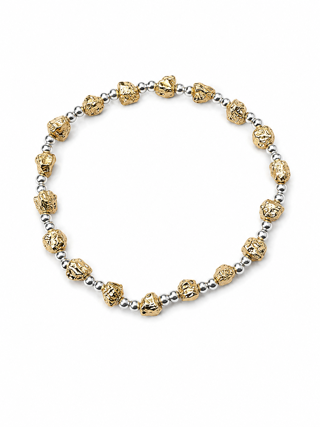 Textured Beaded Bracelet Bracelet King of Glitz