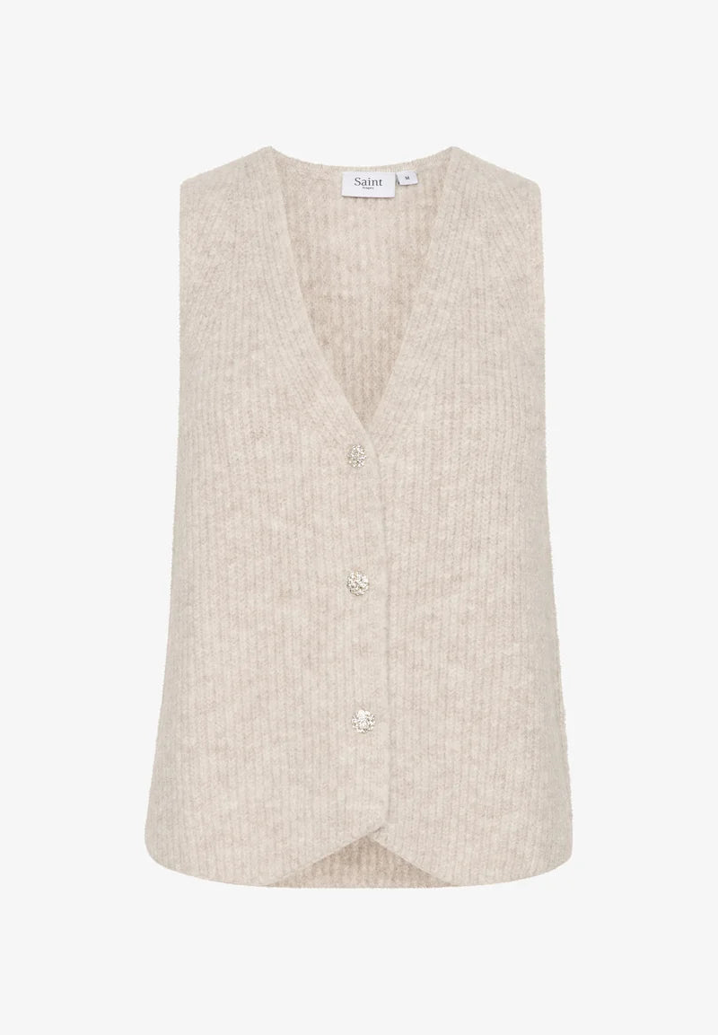 Xenya SZ Vest by Saint Tropez Vest Saint Tropez