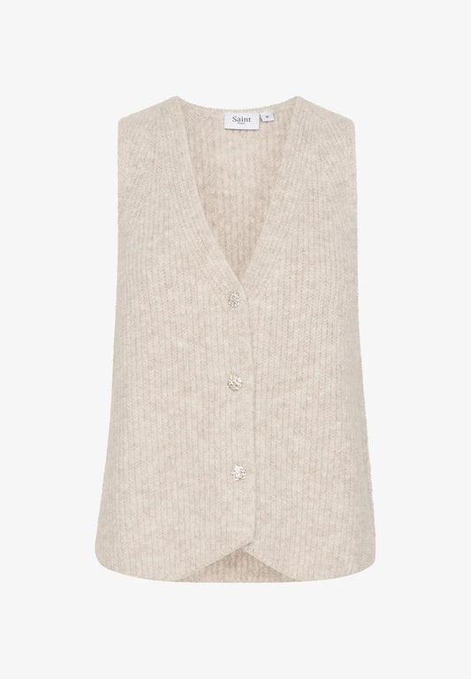 Xenya SZ Vest by Saint Tropez Vest Saint Tropez