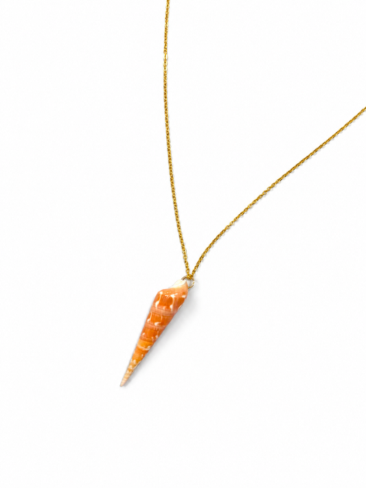 Sunset Shell Necklace by Rhondi Rocks